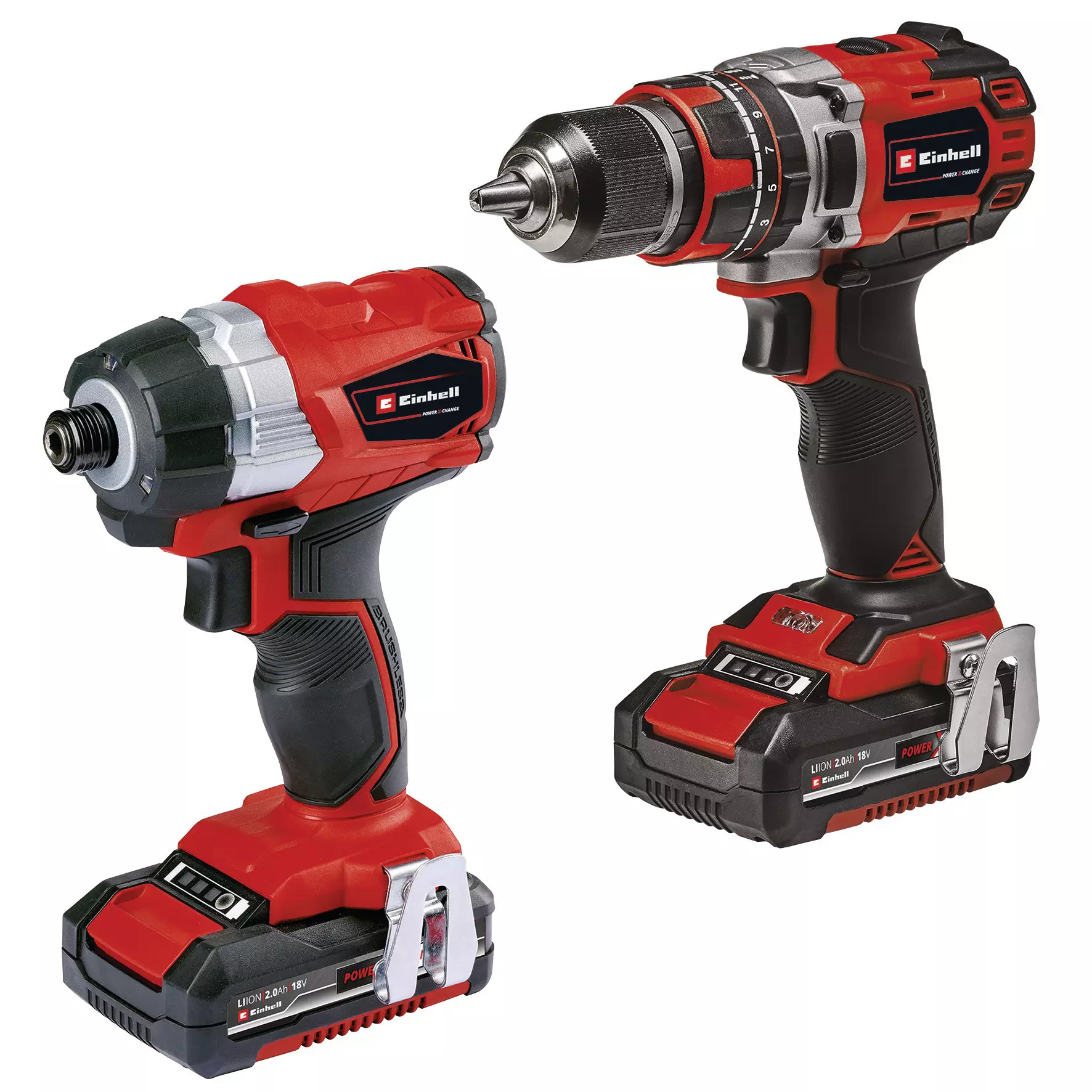 Einhell Akülü Darbeli Vidalama Set TP-18V Twin Pac